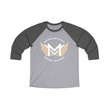 Load image into Gallery viewer, MVHS XC Unisex Tri-Blend 3\4 Raglan Tee