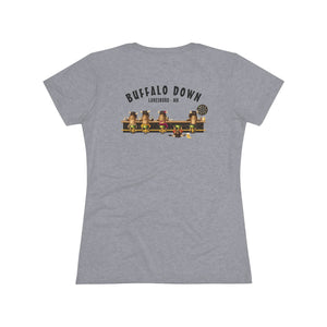 Buffalo Down Women's Triblend Tee