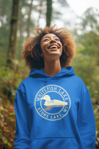 Whitefish Loon Champion Hoodie