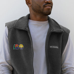 Custom CDHS Columbia fleece vest