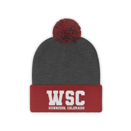 Old School WSC Pom Pom Beanie