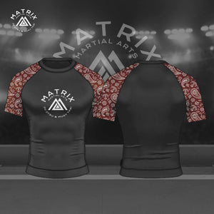 Matrix Bandana Rash Guard (Short Sleeve)